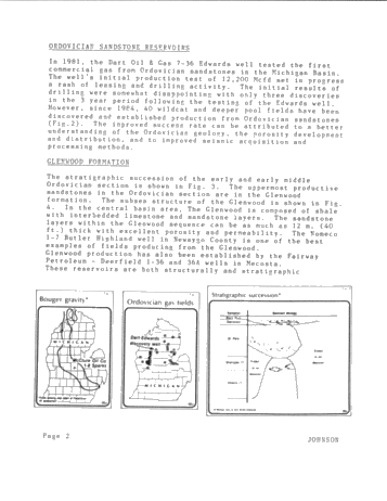 Seismic Expression of Ordovician Reservoirs in the Michigan Basin Page 2
