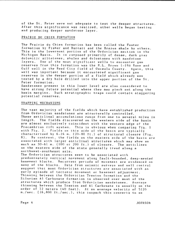 Seismic Expression of Ordovician Reservoirs in the Michigan Basin Page 4