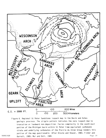 Genetic Stratigraphy and Correlation in the Ordovician of the Michigan, Basin, Midcontinent, U.S.A. Page 29