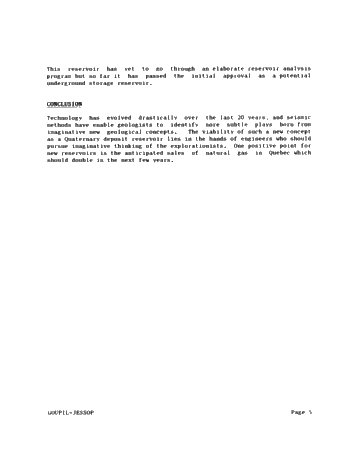 Quaternary Deposits as Potential Underground Reservoir Page 5