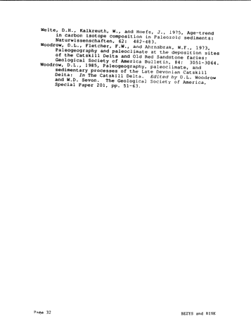 Long Rapids Formation: An Upper Devonian Black Shale in the Moose River Basin, Northern Ontario Page 32