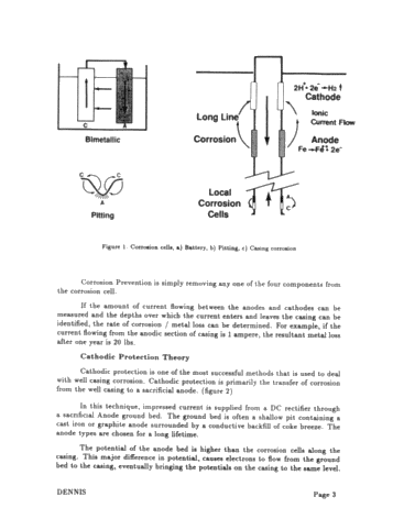 Cathodic Protection Evaluation of Well Casings Using Wireline Techniques Page 3