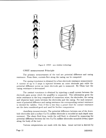 Cathodic Protection Evaluation of Well Casings Using Wireline Techniques Page 12