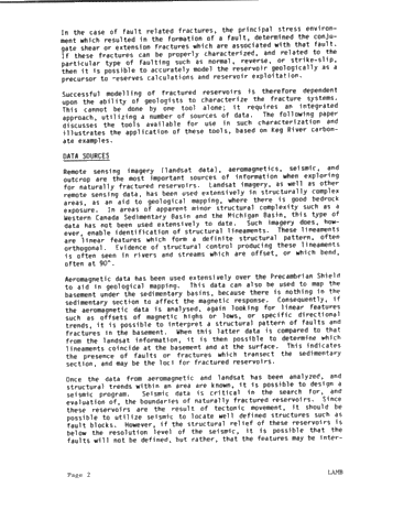 Naturally Fractured Reservoirs: the Need for an Integrated Approach Page 2