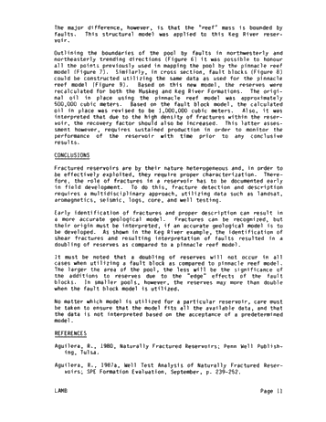 Naturally Fractured Reservoirs: the Need for an Integrated Approach Page 11