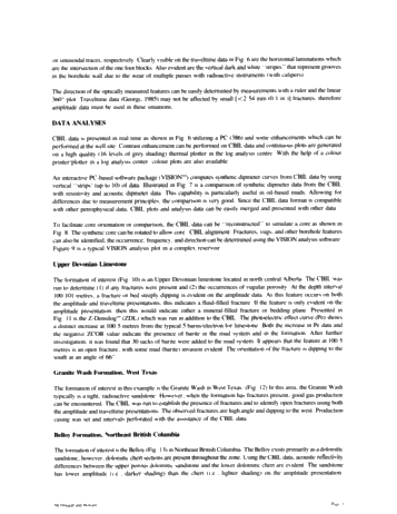 Advances in Borehole Imaging With Second-Generation CBIL Borehole Televiewer Instrumentation Page 3