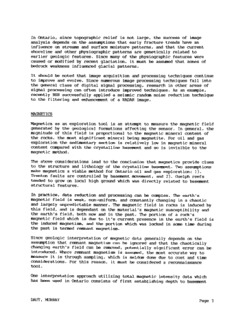 Ontario Exploration: Method or Magic? Page 3