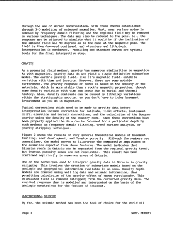Ontario Exploration: Method or Magic? Page 4