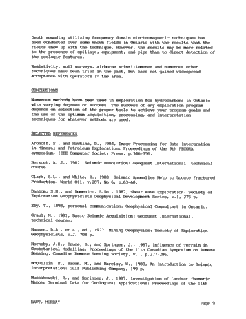 Ontario Exploration: Method or Magic? Page 9
