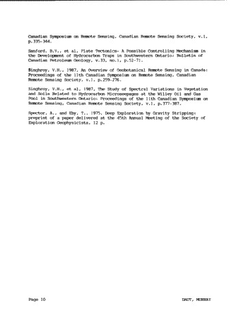 Ontario Exploration: Method or Magic? Page 10
