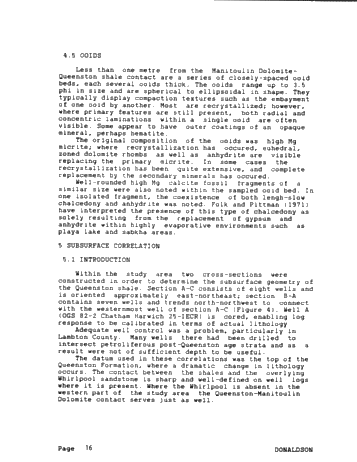 Depositional Environment of the Queenston Shale, Southwestern Ontario Page 16
