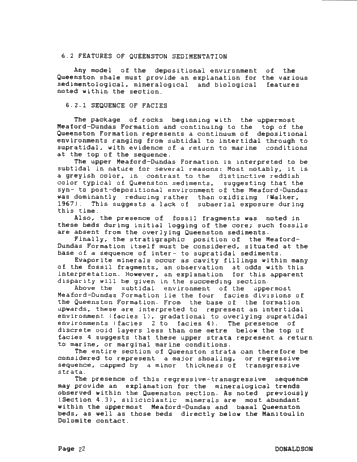Depositional Environment of the Queenston Shale, Southwestern Ontario Page 22