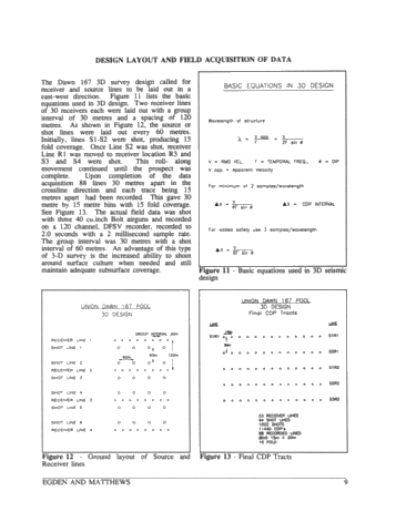 A 3-D Seismic Case Study of the Dawn 167 Pool Page 9