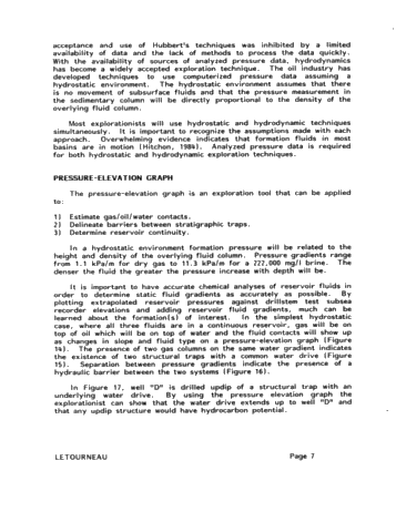Utilization of Computerized Pressure Data Page 7