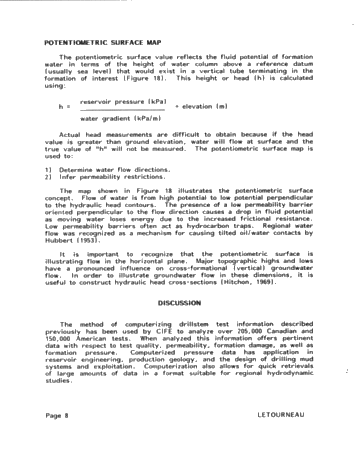 Utilization of Computerized Pressure Data Page 8
