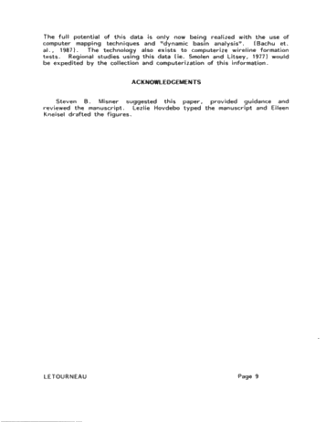 Utilization of Computerized Pressure Data Page 9