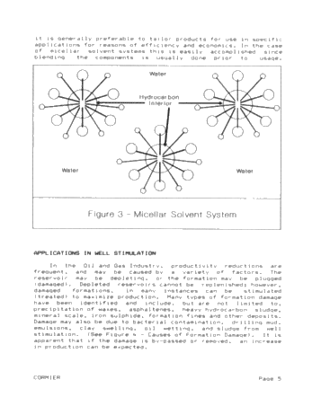 Micellar Additive Systems in Oilfield Stimulation Page 5
