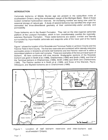 The Geology of Porosity and Permeability Variation in Siluran Pinnacle Reefs, Southwestern Ont. Page 2