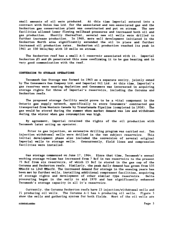 Secondary Recovery of Oil in a Natural Gas Storage Reservoir: A Case Study Page 3