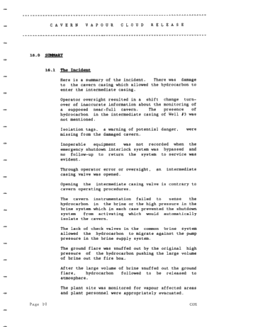 A Vapour Cloud Release From an LPG Storage Cavern Page 10