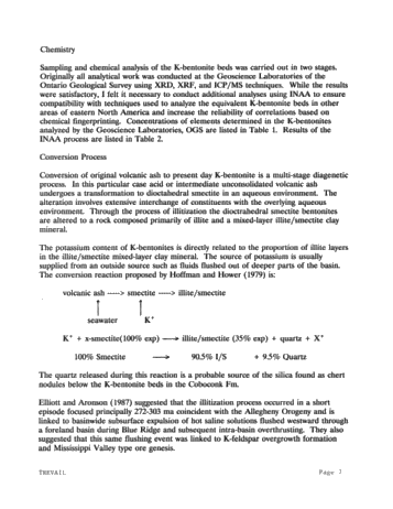 Ordovician Bentonites in the Subsurface of Southwestern Ont. Page 7
