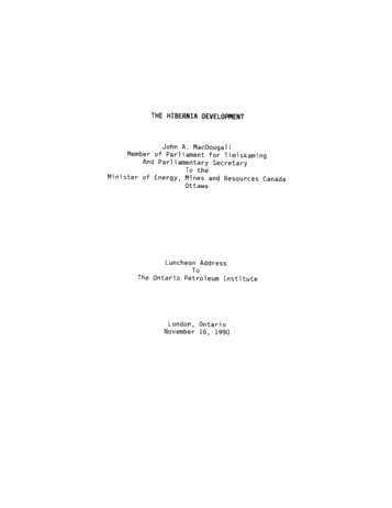 Luncheon Address Page 1