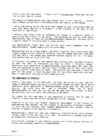 Luncheon Address Page 2