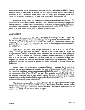 Solution Gas Conservation in Alberta Page 8