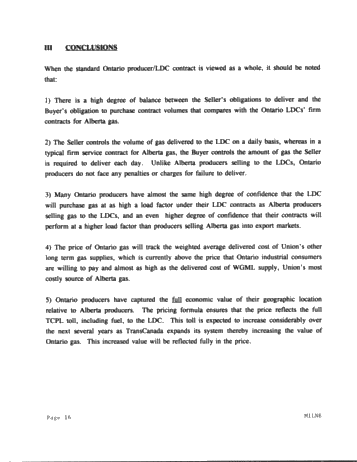 Natural Gas Purchasing Practices in Ontario Page 16