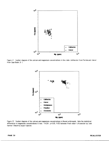 Comparisons of Recent Arthropods and Trilobites Trilobites and Their Use as Possible Paleoenvironmental Indicators Page 30