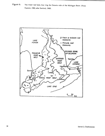 Subaerial Exposure of Middle Silurian Guelph Formation Pinnacle Reefs of the Michigan Basin, Southwestern Ontario Page 20