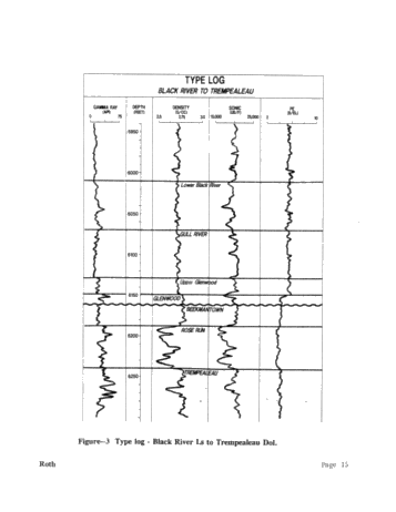 Seismic Modeling of the Rose Run Formation, Eastern Ohio Page 15