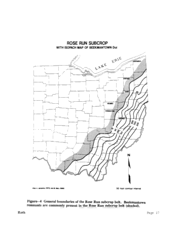 Seismic Modeling of the Rose Run Formation, Eastern Ohio Page 17