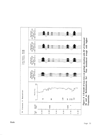 Seismic Modeling of the Rose Run Formation, Eastern Ohio Page 19
