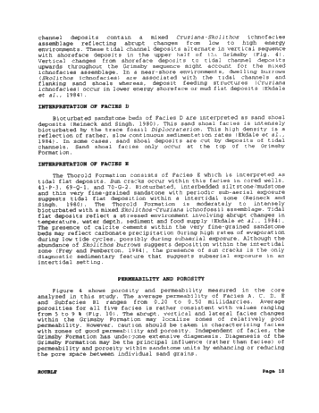 Paleoenvironments of the Grimsby Formation (Silurian) in Subsurface, Lake Erie, Ontario Page 10