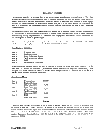 3-D Seismic Benefits Page 15
