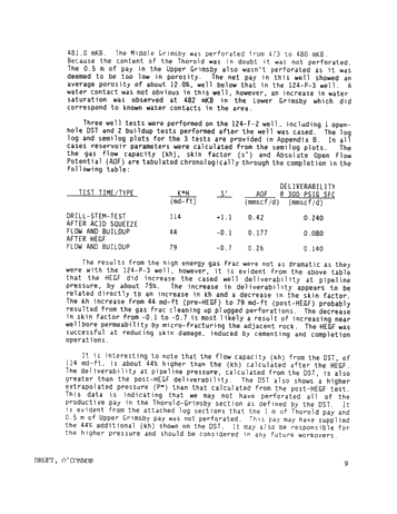 Performance of High-Energy Gas Fracturing Offshore Lake Erie Page 9