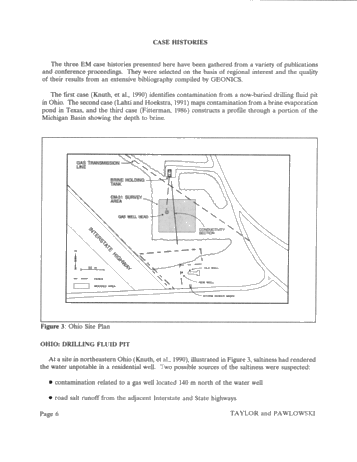 Electromagnetic Mapping of Brine Contamination in Petroleum Producing Areas Page 6