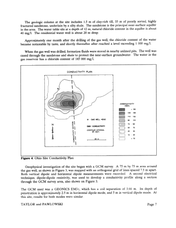 Electromagnetic Mapping of Brine Contamination in Petroleum Producing Areas Page 7