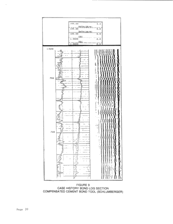 Foam Cementing Across Fractured Ordovician Formations in Kent/Essex County Page 20