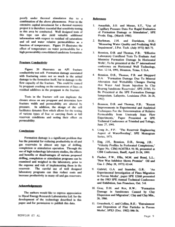 The Design and Use of Laboratory Tests to Reduce Formation Damage in Oil and Gas Reservoirs Page 9