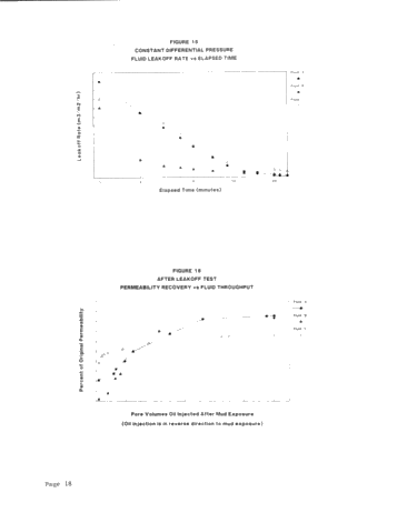 The Design and Use of Laboratory Tests to Reduce Formation Damage in Oil and Gas Reservoirs Page 18