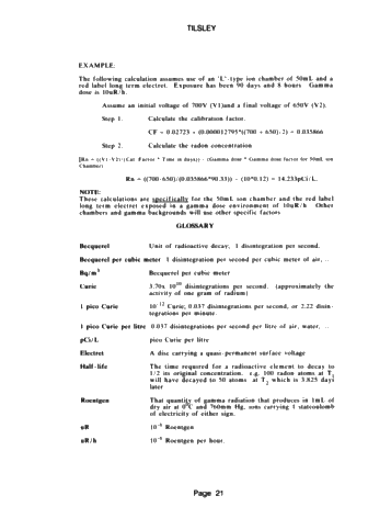 Soil Radon Gas Surveying: a Rapid Inexpensive Exploration Tool for Oil and Natural Gas Page 19