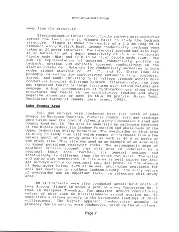 Structural Control on Natural Gas Seepage in Southern Ontario Page 7