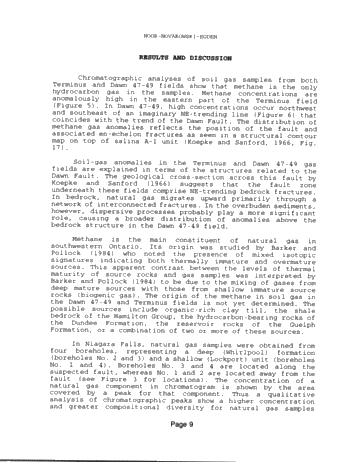Structural Control on Natural Gas Seepage in Southern Ontario Page 9
