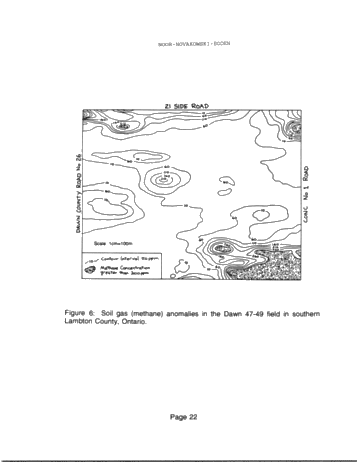 Structural Control on Natural Gas Seepage in Southern Ontario Page 22