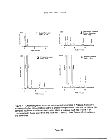 Structural Control on Natural Gas Seepage in Southern Ontario Page 23