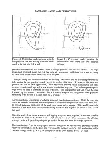 The Integrated Approach to Modeling the Dow-Sarnia Block "A Pool Page 5