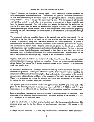 The Integrated Approach to Modeling the Dow-Sarnia Block "A Pool Page 8