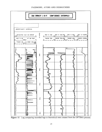 The Integrated Approach to Modeling the Dow-Sarnia Block "A Pool Page 14